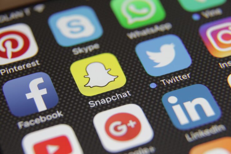 collection-of-social-media-icons-on-phone-screen
