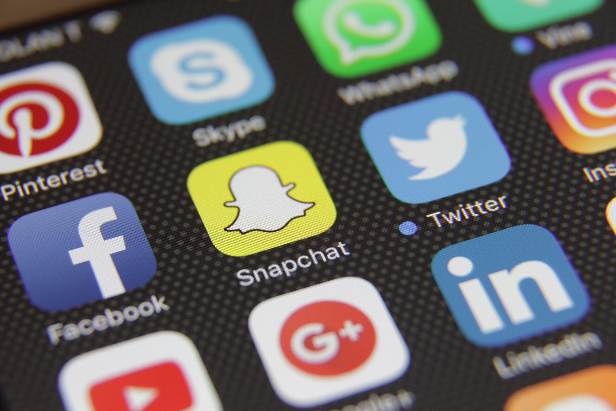 collection-of-social-media-icons-on-phone-screen