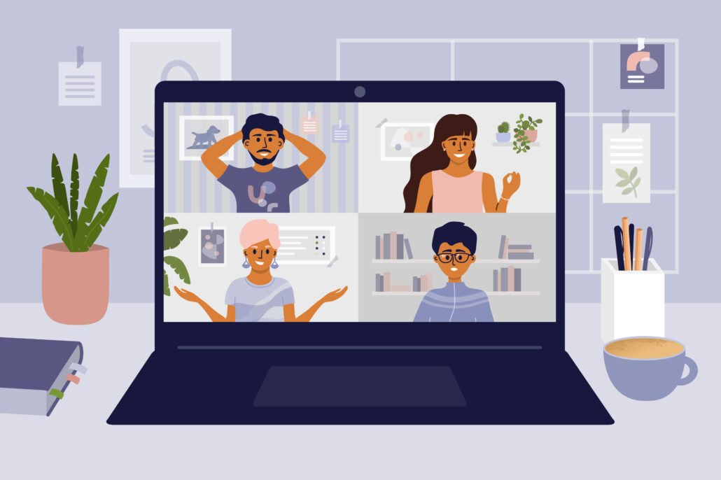 video-zoom-call-on-laptop-cartoon