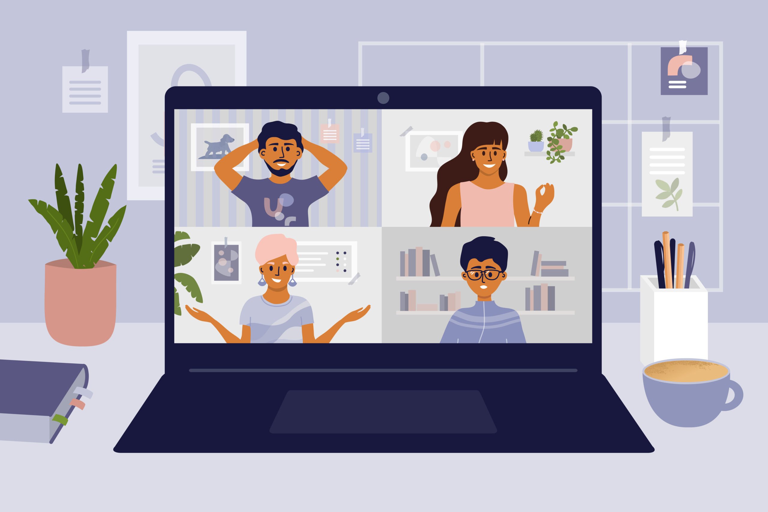 video-zoom-call-on-laptop-cartoon