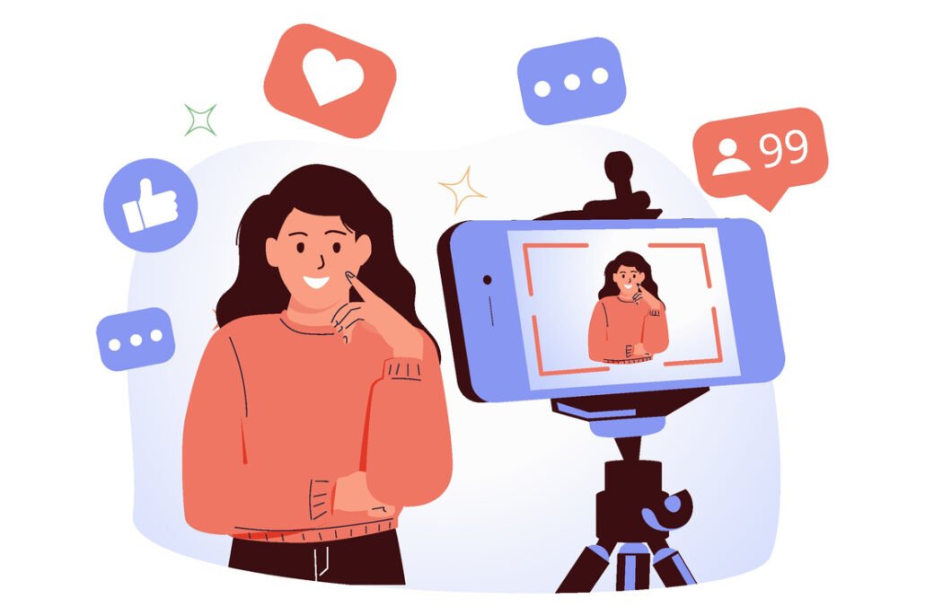 Social-Influencer-on-mobile-app-live-streaming-for-digital-media